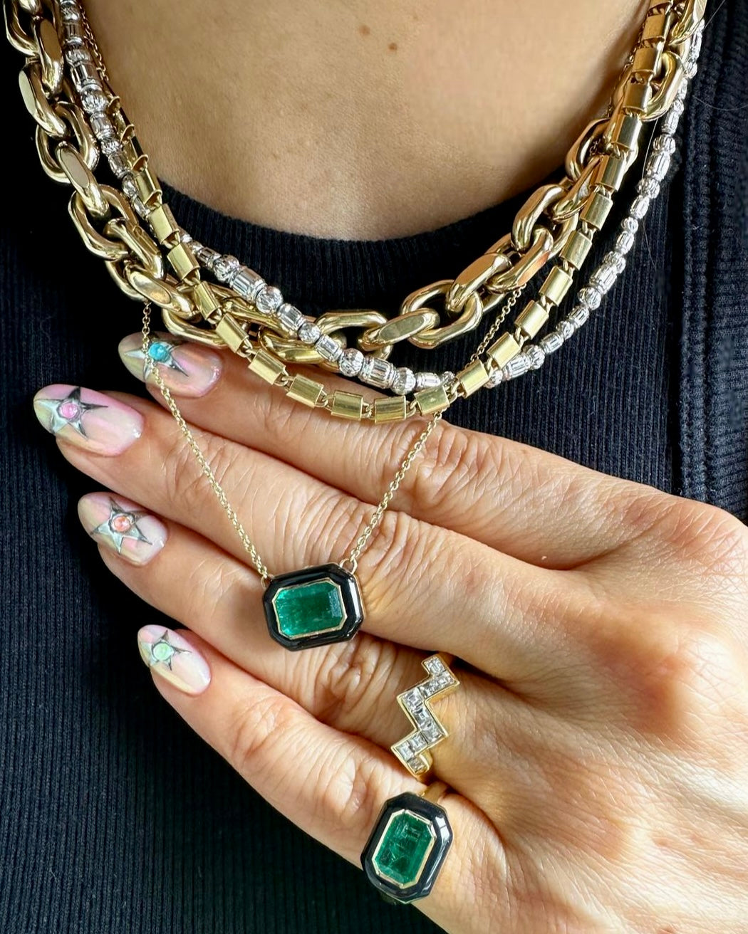 Nail polish and jewelry: a fresh take for fall