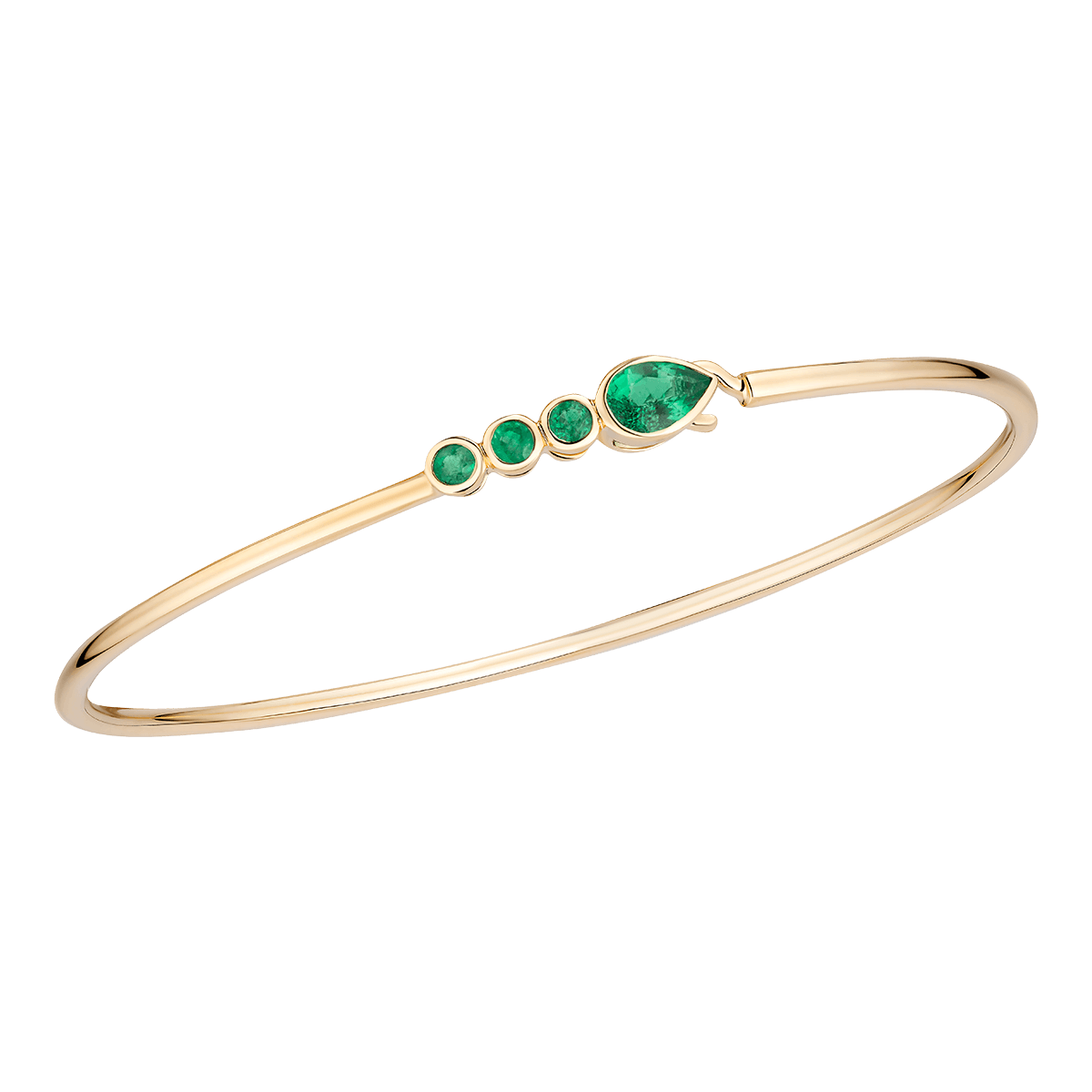 Emerald Flex Bangle Combo