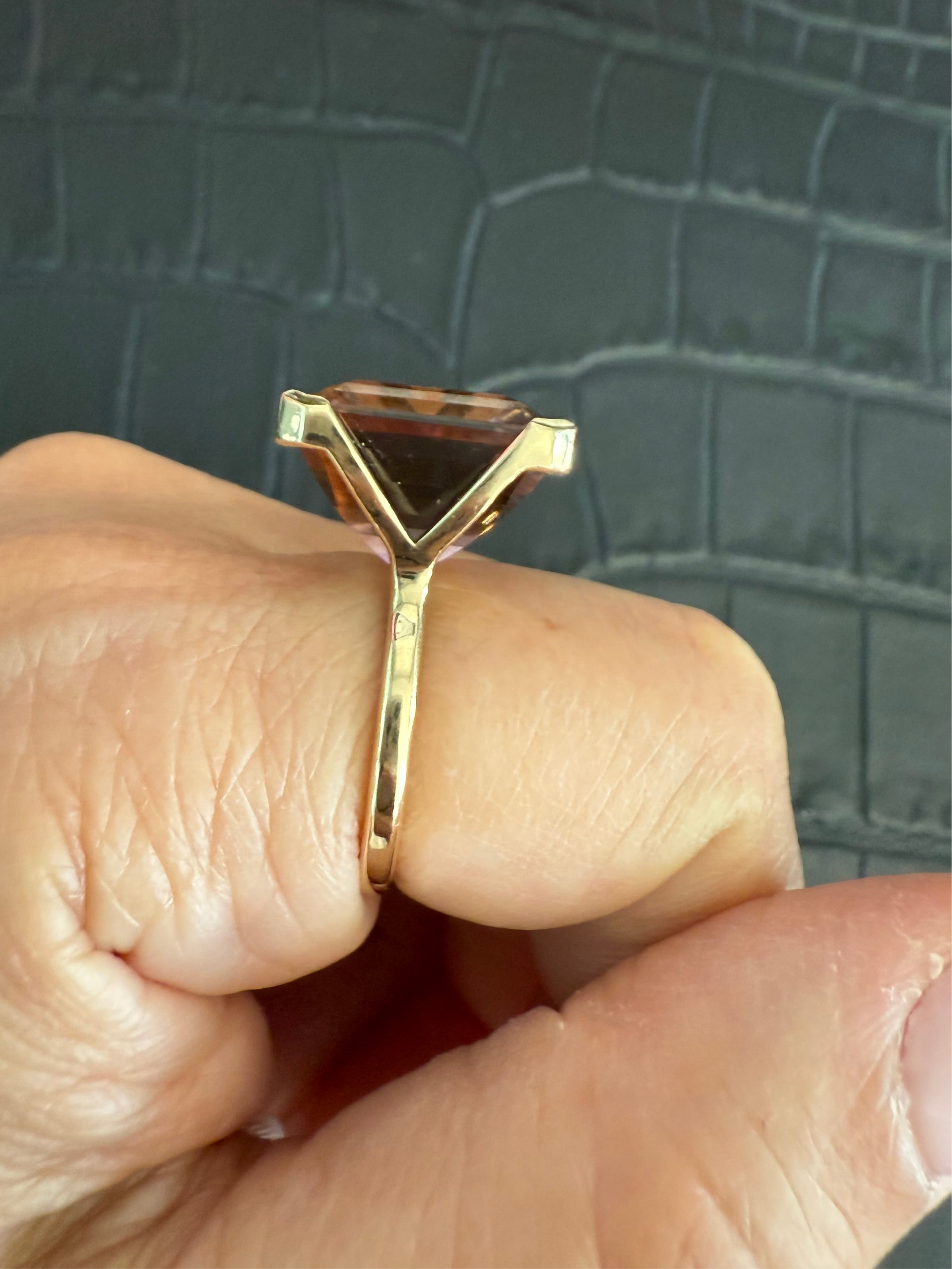 Ametrine Ring Pop
