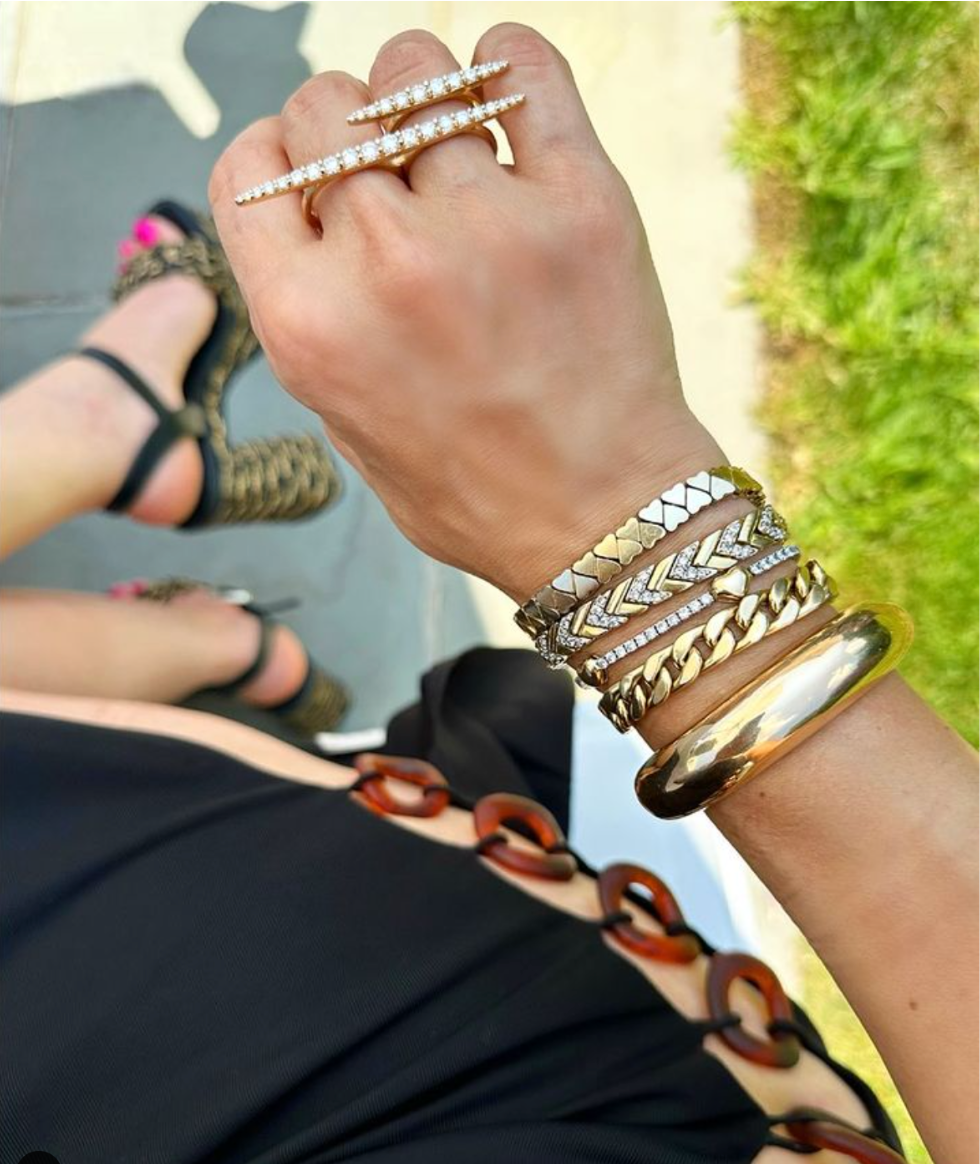 Diamond Double Decker Ring | Ouf!